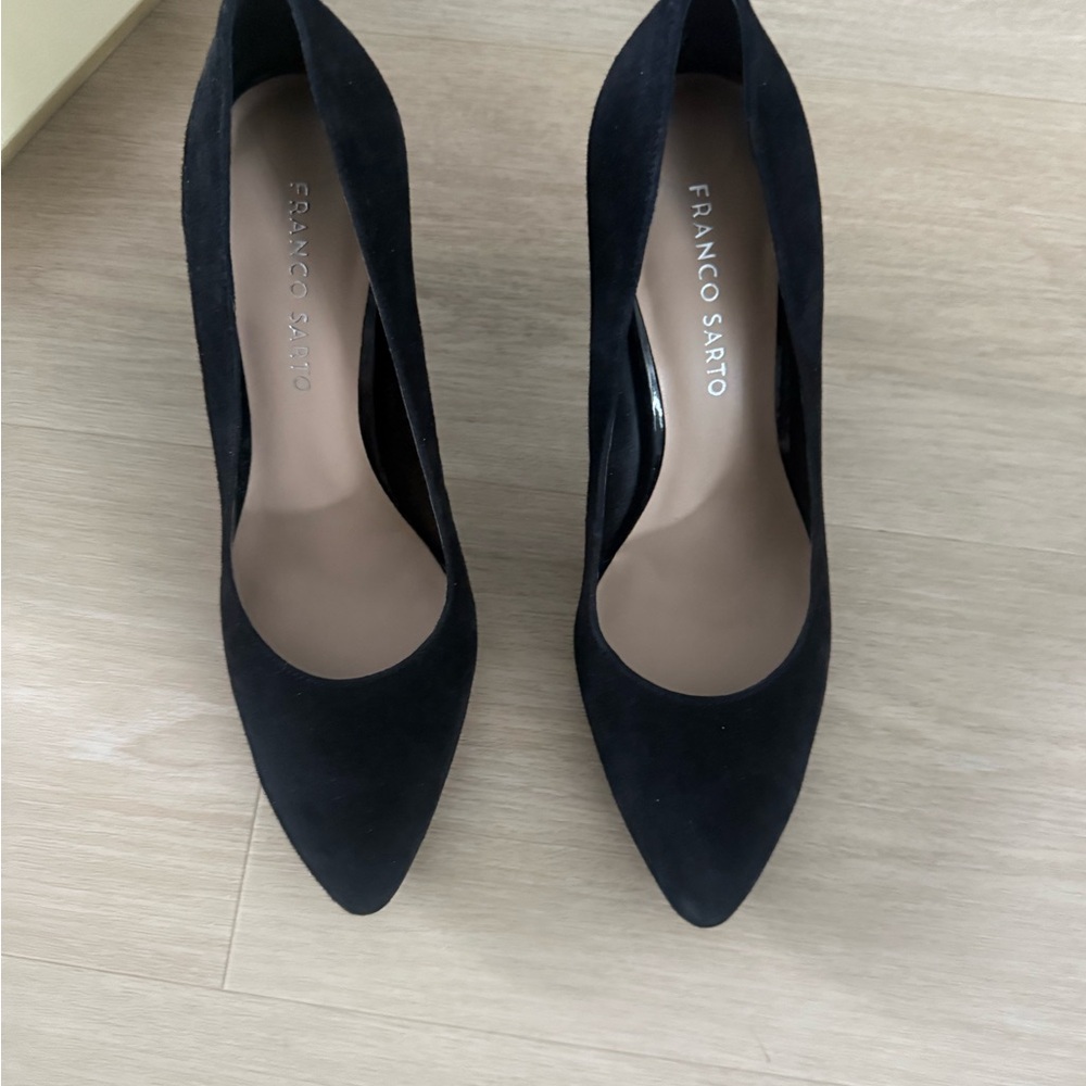 Franco Sarto Elegant Black Heels